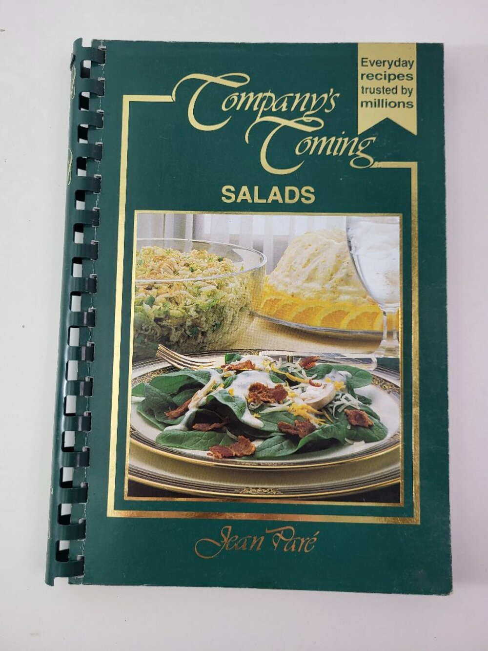 Companys Coming Salads Jean Pare Cookbook Spiral Bound 2000 Over 200 Recipes